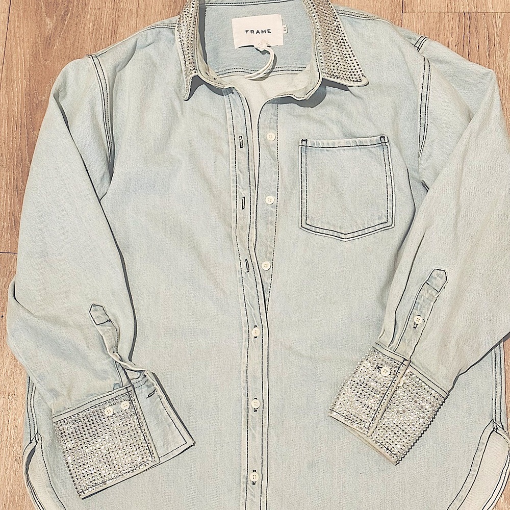 Denim Top by Frame Denim